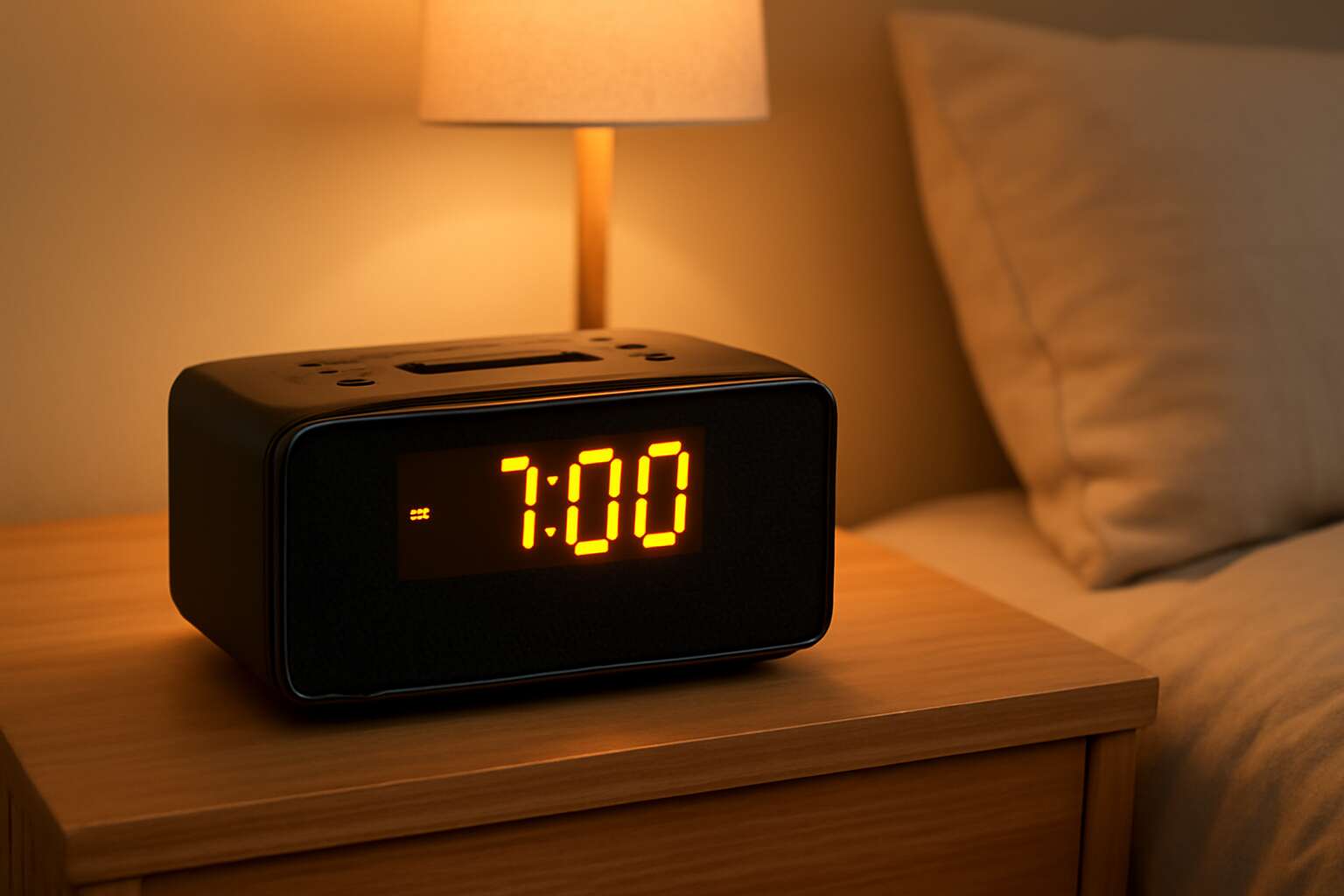 clock radio with battery backup
