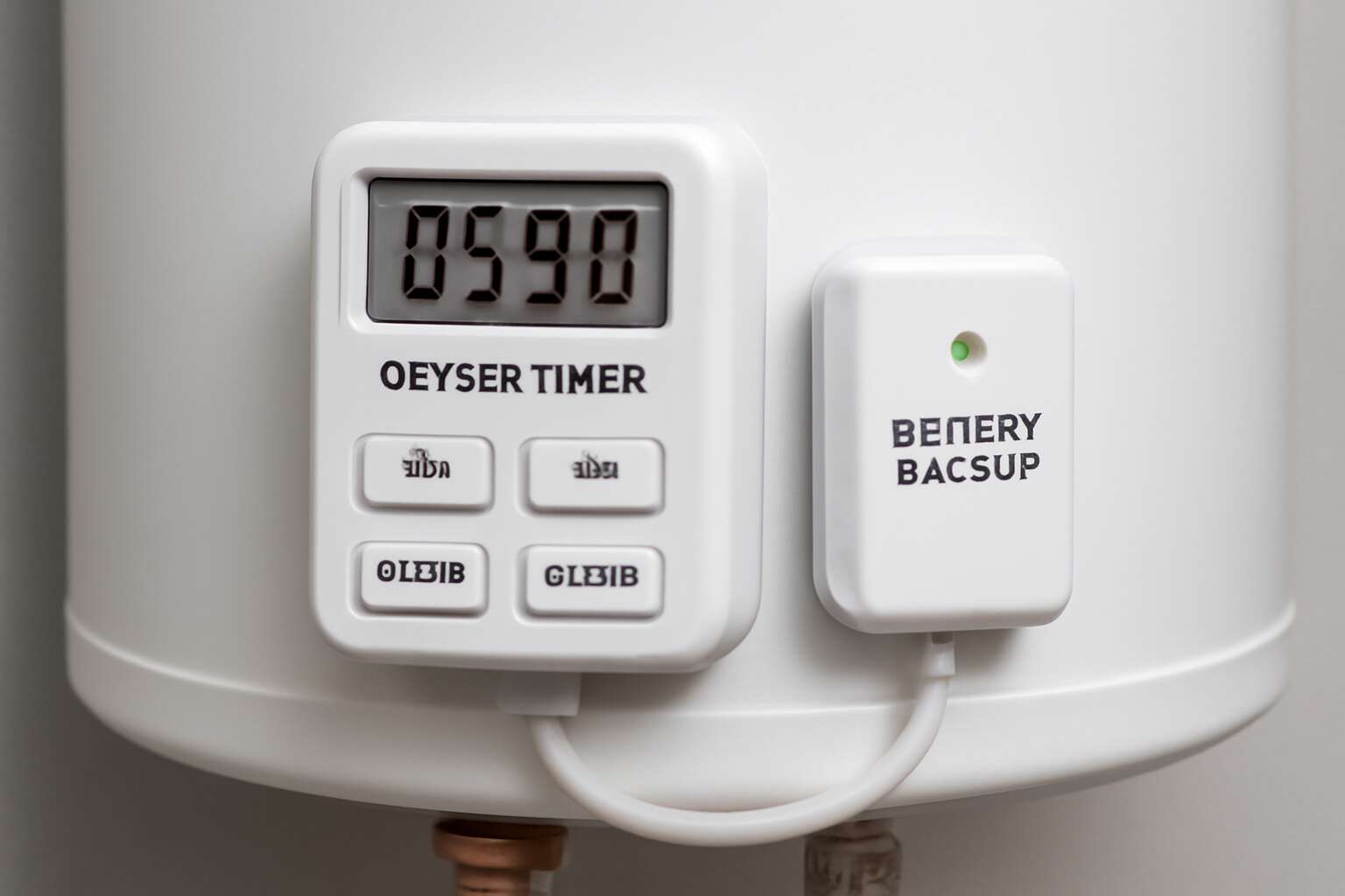 geyser timer with battery backup