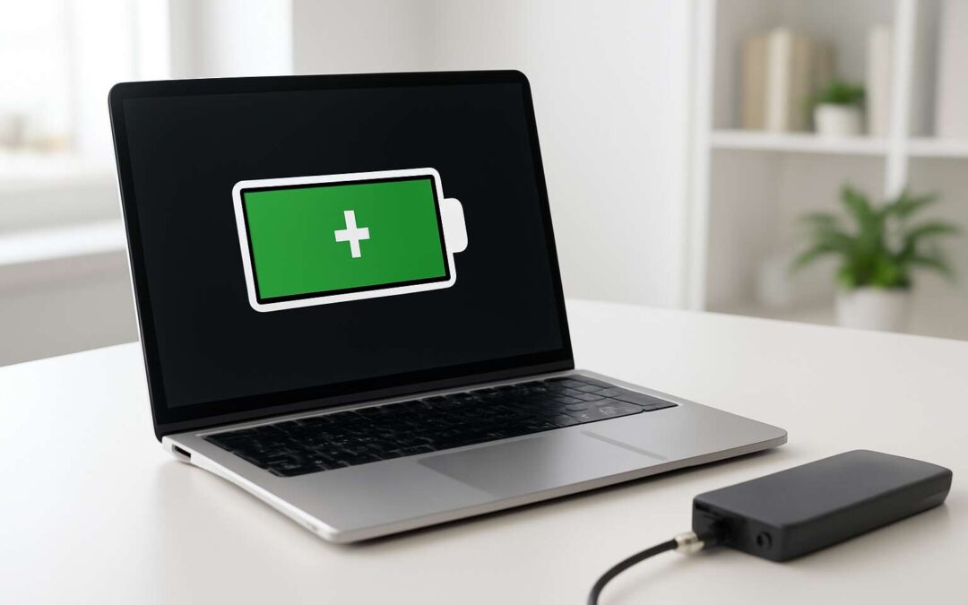 Power on the go with a battery backup laptop: unstoppable mobility.