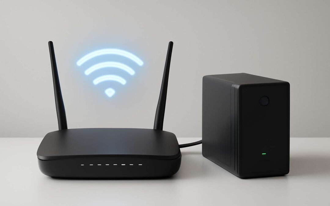 Power Through Outages: router with battery backup for uninterrupted Wi-Fi