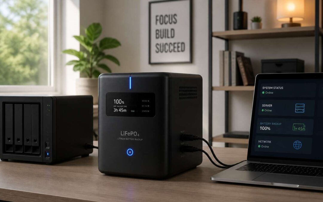 Battery backup lithium for emergencies and travel.