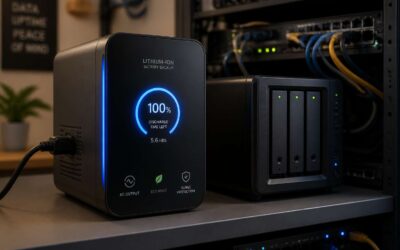 Li ion battery backup keeps your devices running through any outage.